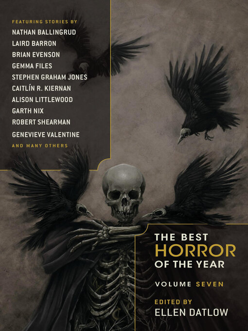 Cover image for Best Horror of the Year